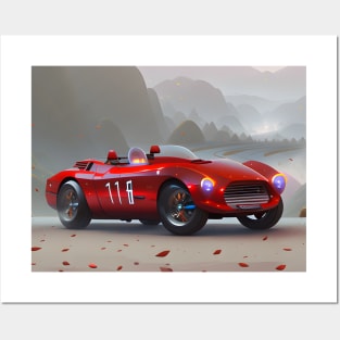 RUSH: Red Barchetta Posters and Art